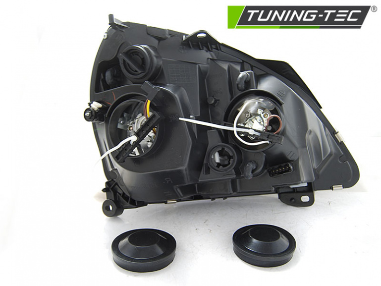 Upgrade Design Scheinwerfer Links für Renault Clio II 01-05 schwarz